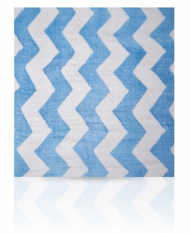 Палантин Унисекс ZW-ZIGZAG/BLUE